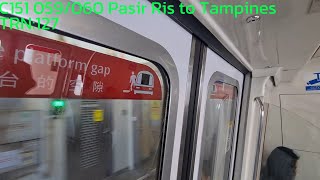 Strong AC C151 059060 Pasir Ris to Tampines [upl. by Noak]