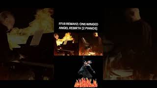 FFVII REMAKE ONEWINGED ANGEL  REBIRTH 2 PIANOS [upl. by Cohbert256]