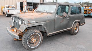 1969 Willys Jeepster Commando V6 4x4 OEM Restoration Project [upl. by Noicpecnoc]