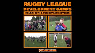 Get Involved in our Rugby League Development Camps during Halloween [upl. by Sclar]