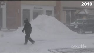 KARE CLASSIC A look back at some of the biggest snowstorms in Minnesotas recent history [upl. by Reniar464]