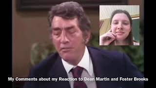 My Reaction to Dean Martin amp Foster Brooks [upl. by Mackoff]