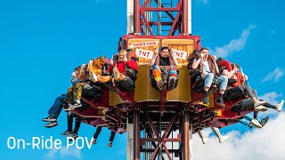 Detonator at Thorpe Park  POV  4K  2023 [upl. by Malcolm]