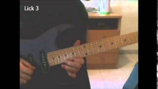 Warren Demartini LIcks 02 [upl. by Nnylrats]