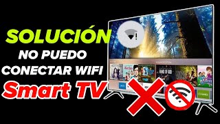 ✅️Solución No puedo Conectarme a WiFi en Smart TV 🚫 [upl. by Skell]