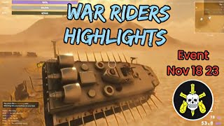 War Riders Highlights  Evento 18 Nov 2023 [upl. by Adnerad]