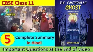 The Canterville Ghost  Chapter 5  Oscar Wilde  In Hindi [upl. by Salinas]