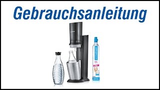 SodaStream Crystal 20  Gebrauchsanleitung [upl. by Eelarak]