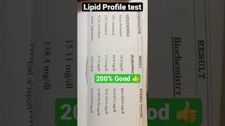 Lipid Profile test and treatment testnormal lipid test adviceto docter testkabkarwanachahiye [upl. by Anez]