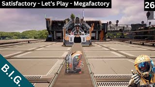 Satisfactory Megafactory  Directory Assembly Systems Done Magnetic Field Generators start  Ep26 [upl. by Annoj954]