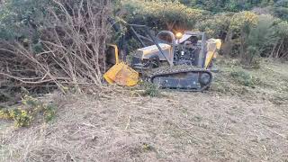 McConnel Robocut Gorse Clearing New Zealand [upl. by Oiratno920]