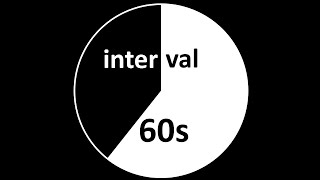 Interval Timer 1 Minute [upl. by Eneiluj]