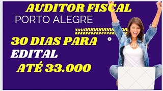 Concurso Auditor Fiscal De Porto Alegre [upl. by Coleman]