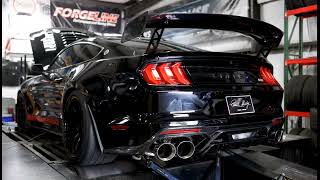 MUSTANG GT SHELBY GT500 CODE RED DYNO🔥😈🔥 ford CODERED gt500 dyno loud [upl. by Mahsih665]