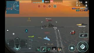 World of Warships Blitz  Tier 7 UK Battlecruiser Renown 44 16 [upl. by Dralliw630]