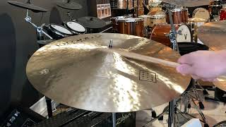 Istanbul Agop 22” Traditional Jazz Ride 2278g Cymbal Demo  VIRTUE Drums [upl. by Yrac]