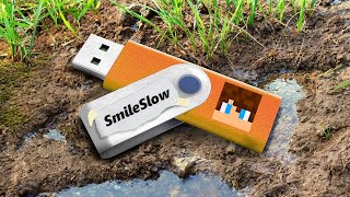 ZNALAZŁEM SEKRETNY PENDRIVE USB SMILESLOW w Minecraft [upl. by Keefer382]