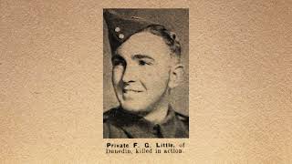 Fred Little  Dunedin Anzac Profiles [upl. by Odirfliw]