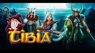 Tibia 2016 Rookgaard Honey Flower Quest Captain Iglues Treasure Quest [upl. by Cirek263]