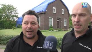 Duo uit Someren maakt hagelschadeversie van Het Dorp van Wim Sonneveld [upl. by Rai]