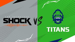 sanfranciscoshock vs vancouvertitans  Spring Stage Knockouts West  Week 1 Day 1 [upl. by Aivat172]