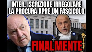 INTER ISCRIZIONE IRREGOLARE PROCURA APRE FASCICOLO SCANDALO SERIE A [upl. by Arianie]