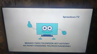 Sprawdź czy możesz odbierać nowy standard telewizji naziemnej DVBT2 HEVC Sprawdzam TV kanał 28800 [upl. by Hoban]