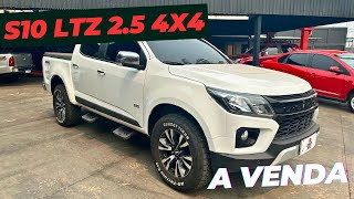 A VENDA  Chevrolet S10 LTZ 25 FLEX COM FRENTE NOVA [upl. by Bucella359]