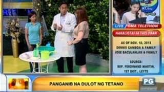 Unang Hirit Panganib dulot ng tetano [upl. by Eilac]