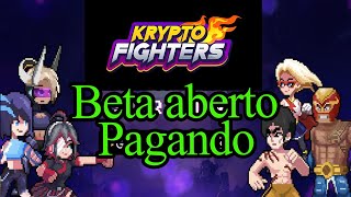 Krypto fighters Beta Aberto pagando Tokens e lootboxscorre [upl. by Arraeic]