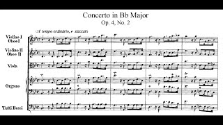 Handel Organ Concerto In B flat Major Opus 4 No 2 HWV 230 [upl. by Goodspeed]