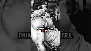 Arnold Schwarzeneggers BICEPS CURL SECRET arnoldschwarzenegger bodybuilding [upl. by Stewart]