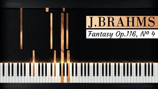 Johannes Brahms  Fantasy Op 116 No 4 in E Major Intermezzo [upl. by Redla]