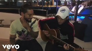 Maluma  El Préstamo Acoustic Live [upl. by Enelhtac]