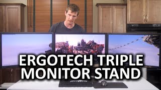 Ergotech Triple 27quot Modular Monitor Stand [upl. by Attenborough]