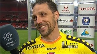 Interview de fin de match  Valenciennes FC  AS NancyLorraine 00  201213 [upl. by Yde]