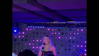 Mckenna Grace singing DO ALL MY FRIENDS HATE ME Song in Brooklyn NY mckennagrace [upl. by Gmur]