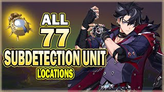 All 77 Subdetection Unit Locations  Efficient Farming Route  Genshin Impact [upl. by Pippas92]