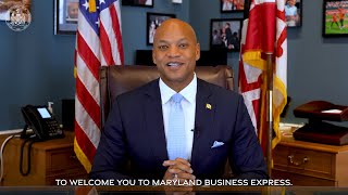 Maryland Business Express Welcome by Governor Wes Moore [upl. by Ahidam]