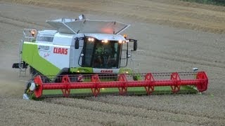 Weizen dreschen mit Claas Lexion 600 TT [upl. by Natala887]