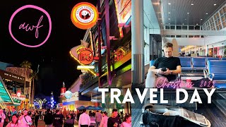 Christmas Travel Day Vlog  Flying to Florida Surfside and Islands of Adventure [upl. by Newel245]