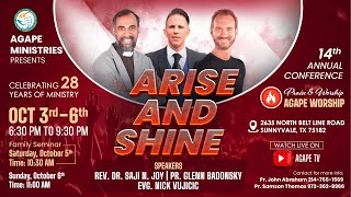 Arise And Shine Conference  Day 2  Pr Glenn Badonsky [upl. by Earas663]