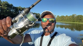 Bank Fishing for Bass in North Carolina [upl. by Hazelton]