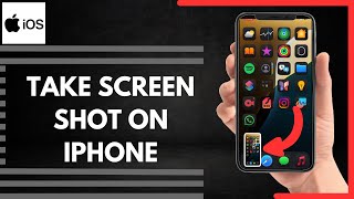 How To Take Screen Shot On Iphone [upl. by Dorice522]