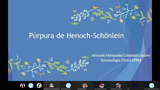 Púrpura de Henoch Schonlein [upl. by Justin]