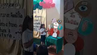 Mi Prima Valeri en su Primera Exposición Primer Grado [upl. by Parsifal90]