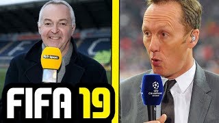 FIFA 19 NEW COMMENTARY BY DEREK RAE amp LEE DIXON  FIFA 19 Champions League [upl. by Atirb]