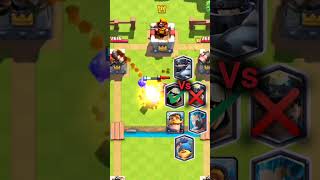 Can 3 Elixir cards defend mega knight clashroyale shorts [upl. by Celinda649]