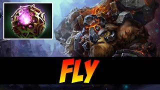 Fly Plays Earthshaker WITH OCTARINE  Dota 2 [upl. by Ednutey]