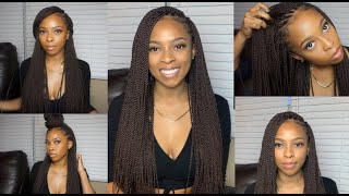 EASY CROCHET SENEGALESE TWISTS  YOLANA HAIR [upl. by Nnairrehs]